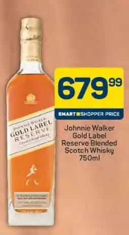 Pick n Pay Johnnie Walker Gold Label Reserve Blended Scotch Whisky 750ml offer