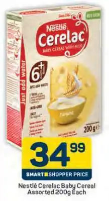 Pick n Pay Nestlé Cerelac Baby Cereal Assorted 200g Each offer