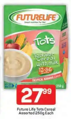 Pick n Pay Future Life Tots Cereal Assorted 250g Each offer