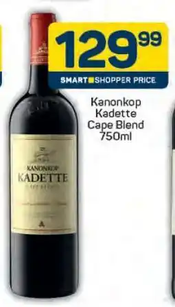 Pick n Pay Kanonkop Kadette Cape Blend 750ml offer