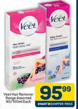 Pick n Pay Veet Hair Remover Range Assorted 90/100ml Each offer