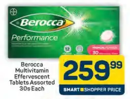 Pick n Pay Berocca Multivitamin Effervescent Tablets Assorted 30s Each offer