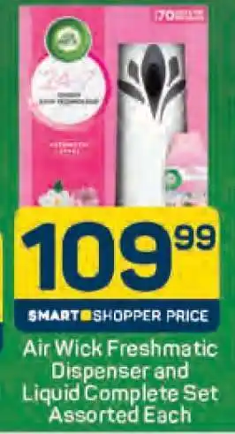 Pick n Pay Air Wick Freshmatic Dispenser and Liquid Complete Set Assorted Each offer