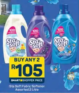 Pick n Pay Sta-Soft Fabric Softener Assorted 2 Litre offer