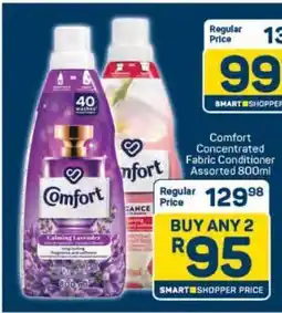 Pick n Pay Comfort Concentrated Fabric Conditioner Assorted 800ml offer