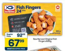 Pick n Pay Sea Harvest Original Fish Fingers 600g offer
