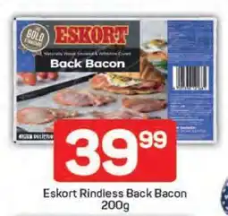 Pick n Pay ESKORT Rindless Back Bacon offer