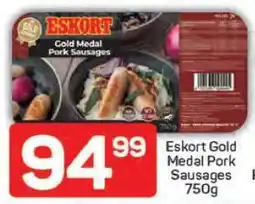 Pick n Pay Eskort Gold Medal Pork Sausages 750g offer