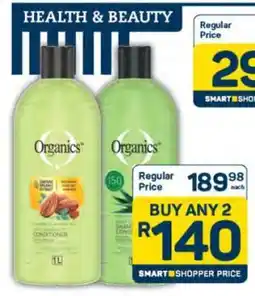 Pick n Pay Organics Shampoo Conditioner offer