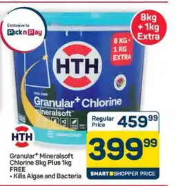 Pick n Pay Hypermarket HTH Granular+ Mineralsoft Chlorine offer