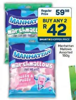 Pick n Pay Manhattan Mallows Assorted 150g offer