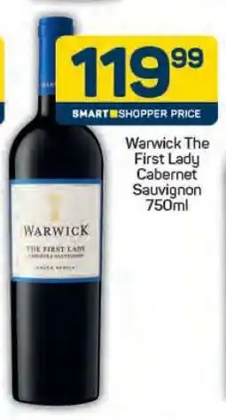 Pick n Pay Warwick The First Lady Cabernet Sauvignon 750ml offer