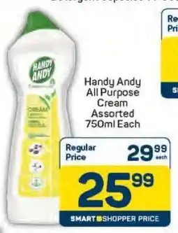 Pick n Pay Handy Andy All Purpose Cream Assorted 750ml Each offer