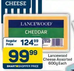 Pick n Pay Lancewood Cheese Assorted 600g Each offer