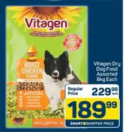 Pick n Pay Vitagen Dry Dog Food Assorted 8kg Each offer