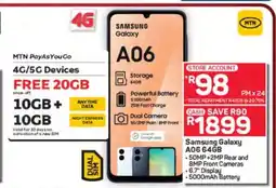Pick n Pay Hypermarket Samsung Galaxy A06 64GB offer
