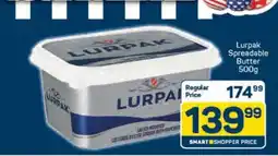 Pick n Pay Lurpak Spreadable Butter 500g offer