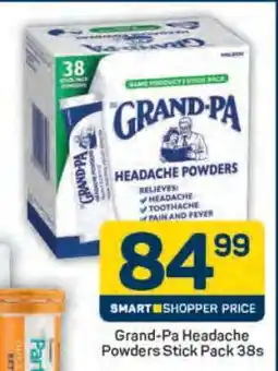 Pick n Pay Grand-Pa Headache Powders Stick Pack 38s offer