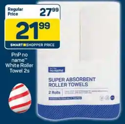 Pick n Pay PnP no name White Roller Towel 2s offer