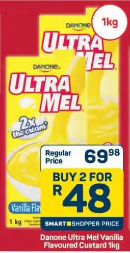 Pick n Pay Hypermarket Danone Ultra Mel Vanilla Flavoured Custard 1kg offer