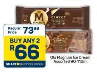 Pick n Pay Ola Magnum Ice Cream Assorted 90-110ml offer