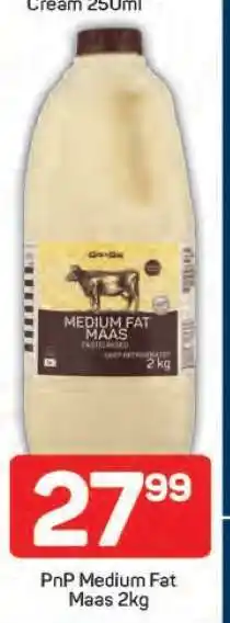 Pick n Pay PnP Medium Fat Maas 2kg offer