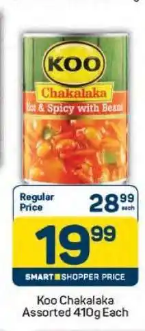 Pick n Pay KOO CHAKALAKA offer