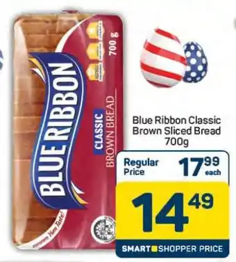 Pick n Pay Hypermarket Blue Ribbon Classic Brown Sliced Bread 700g offer