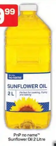 Pick n Pay PnP no name Sunflower Oil 2 Litre offer