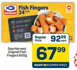 Pick n Pay Hypermarket Sea Harvest Original Fish Fingers 600g offer