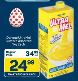 Pick n Pay Danone Ultramel Custard Assorted 1kg Each offer