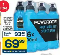 Pick n Pay Hypermarket Powerade Flavoured Sports Drink Assorted 6 x 500ml offer