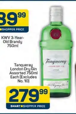 Pick n Pay Tanqueray London Dry Gin Assorted 750ml offer