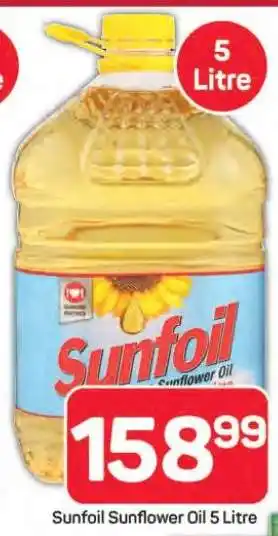 Pick n Pay Hypermarket Sunfoil Sunflower Oil 5 Litre offer