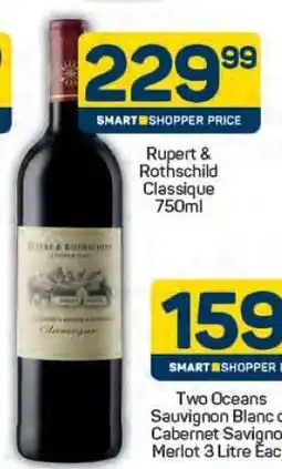 Pick n Pay Rupert & Rothschild Classique 750ml offer