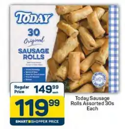 Pick n Pay Today Sausage Rolls Assorted 30s Each offer