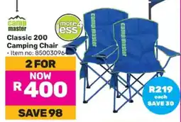 Game Camp Master Classic 200 Camping Chair offer