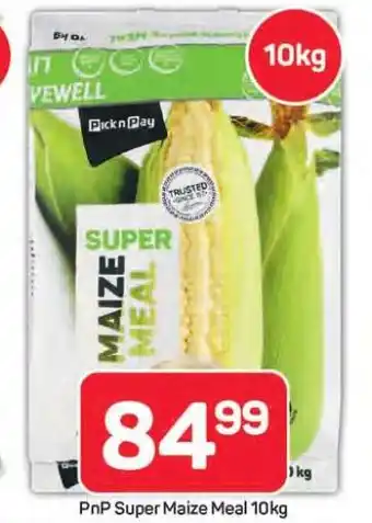 Pick n Pay Hypermarket PnP Super Maize Meal 10kg offer