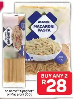 Pick n Pay Hypermarket no name Spaghetti or Macaroni offer