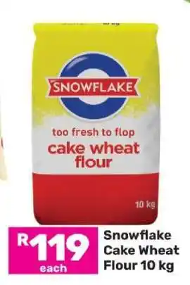 Game Snowflake Cake Wheat Flour 10 kg offer
