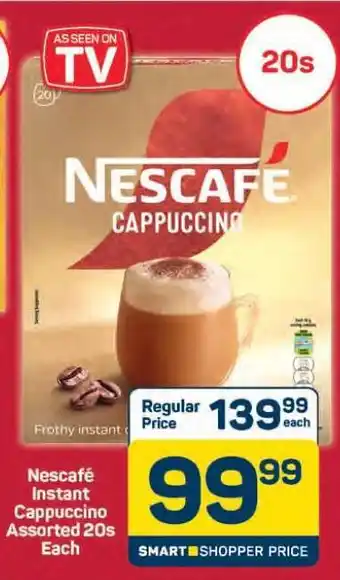 Pick n Pay Hypermarket Nescafé Instant Cappuccino Assorted 20s offer