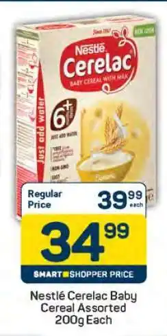 Pick n Pay Nestlé Cerelac Baby Cereal Assorted offer