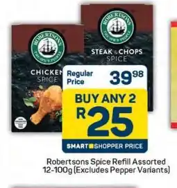 Pick n Pay Robertsons Spice Refill Assorted offer