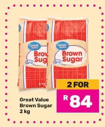 Game Great Value Brown Sugar 2 kg offer