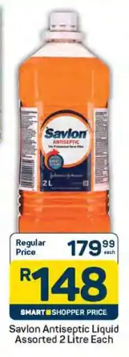Pick n Pay Savlon Antiseptic Liquid Assorted 2 Litre Each offer