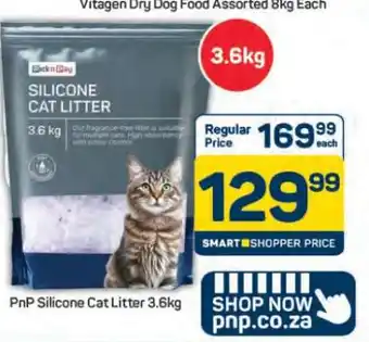 Pick n Pay Hypermarket PnP Silicone Cat Litter 3.6kg offer