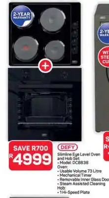 Pick n Pay Hypermarket Slimline Eye Level Oven and Hob Set offer