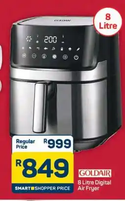 Pick n Pay Hypermarket Goldair 8 Litre Digital Air Fryer offer