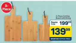 Pick n Pay Hypermarket 3-Piece Cutting Board with String offer