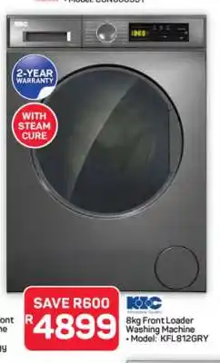 Pick n Pay Hypermarket KIC 8kg Front Loader Washing Machine offer